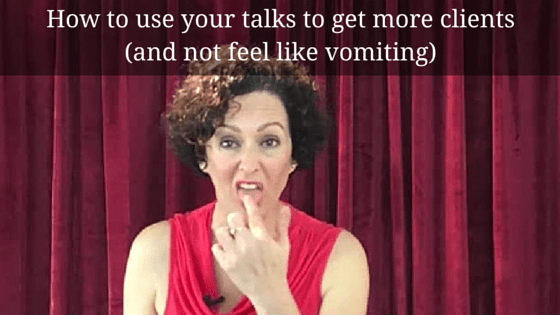 How to use your talks to get more clients (and not feel like vomiting) (1)